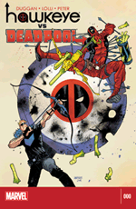 Комикс Hawkeye vs. Deadpool #0 (На английском языке)