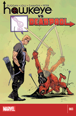 Комикс Hawkeye vs. Deadpool #3 (На английском языке)