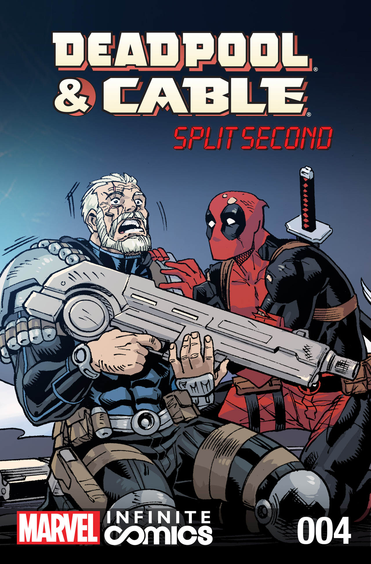 Комикс Deadpool & Cable: Split Second #4 (На английском языке)