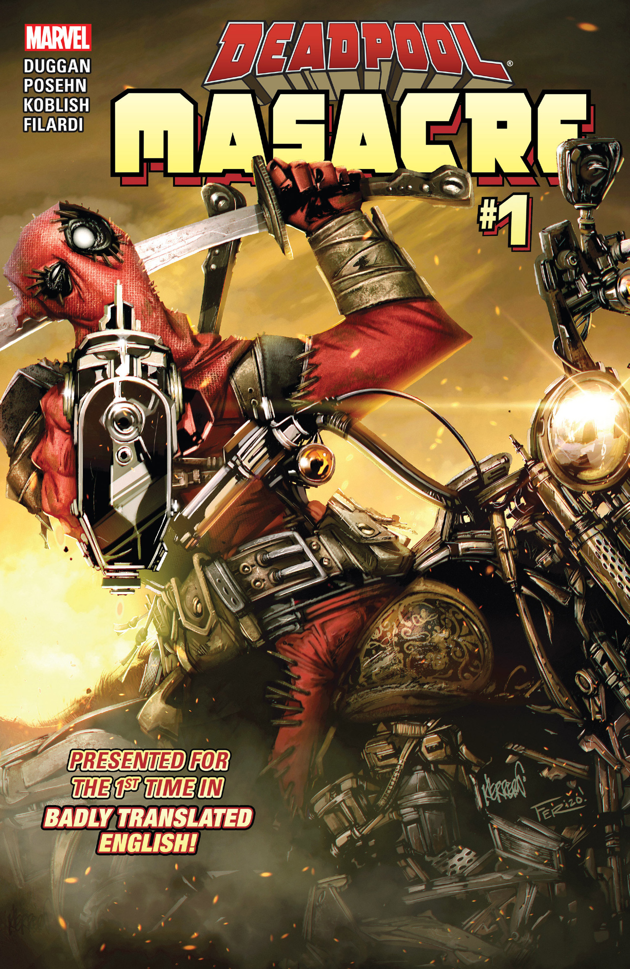 Комикс Deadpool: Masacre #1 (На английском языке)