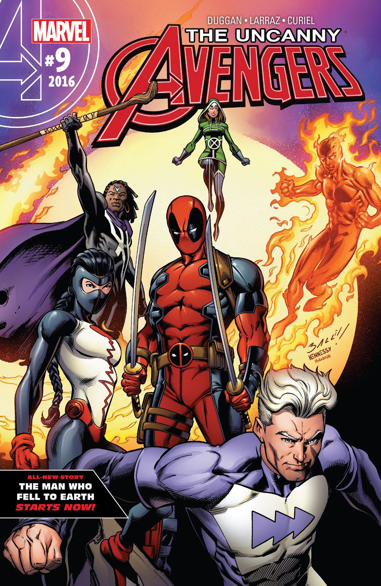 Комикс Uncanny Avengers #09 (На английском языке)
