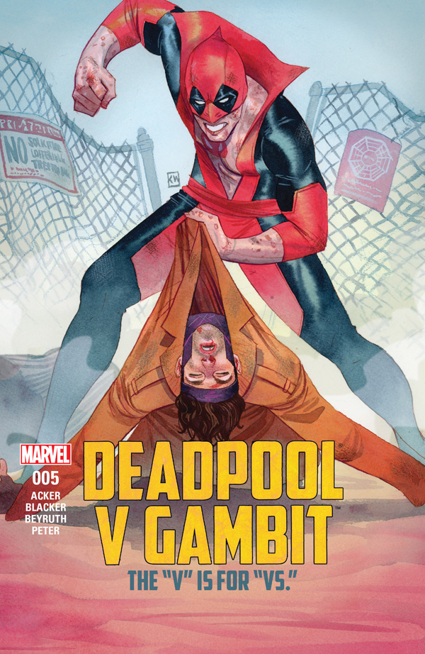 Комикс Deadpool vs. Gambit #5 (На английском языке)