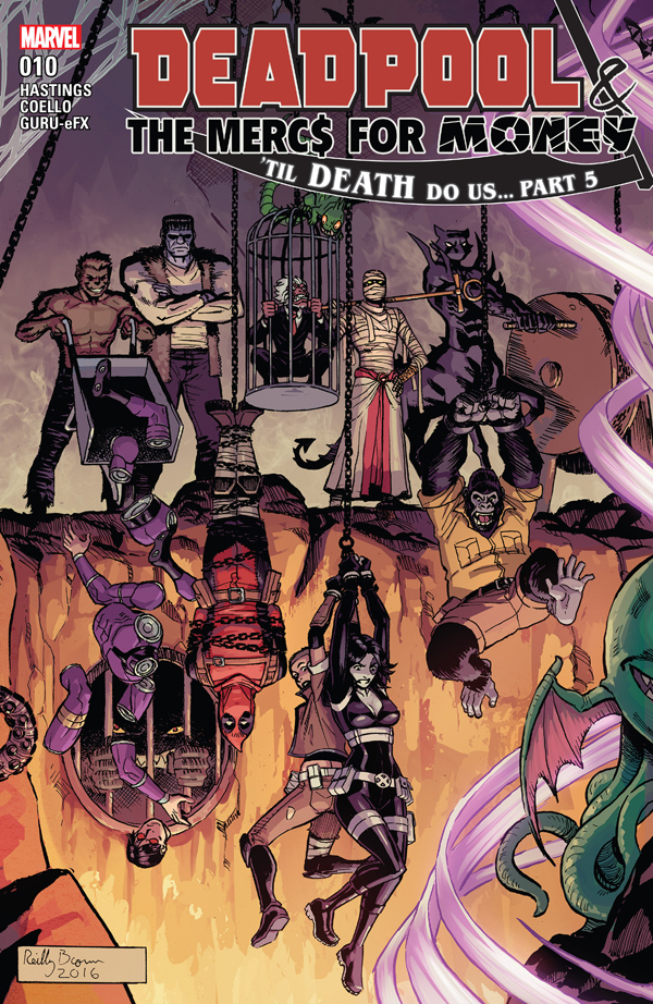 Комикс Deadpool & The Mercs For Money #10 (На английском языке)