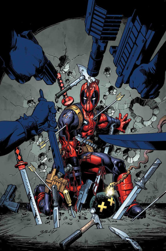 Обложка комикса Deadpool: Assassin #3