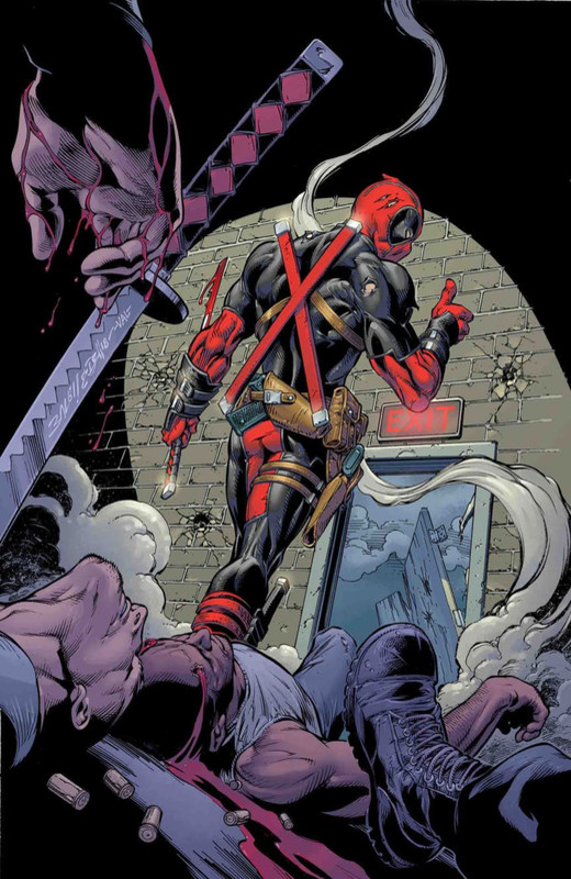 Обложка комикса Deadpool: Assassin #6