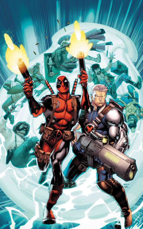 Обложка комикса Cable And Deadpool Annual #1