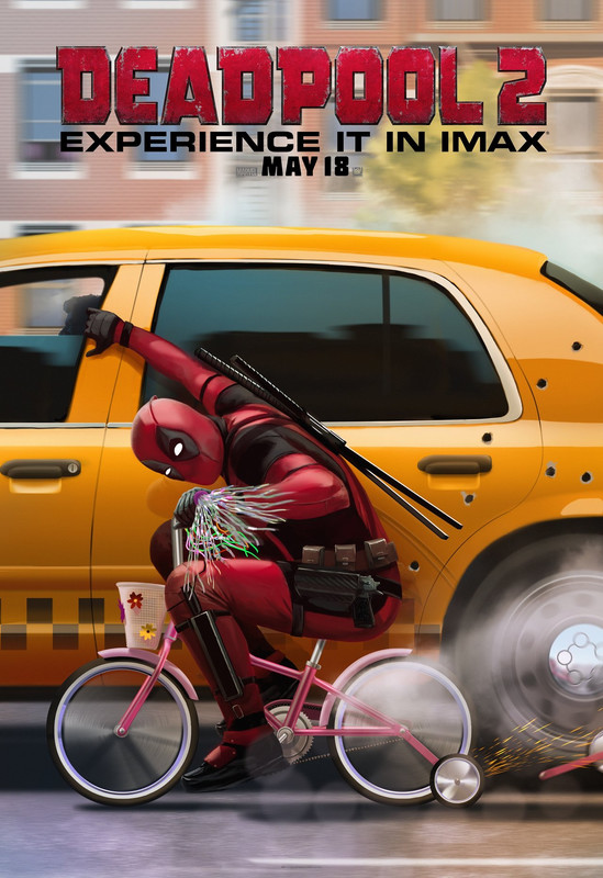 Конкурсный IMAX-постер «Дэдпула 2» от AndyFairhurst