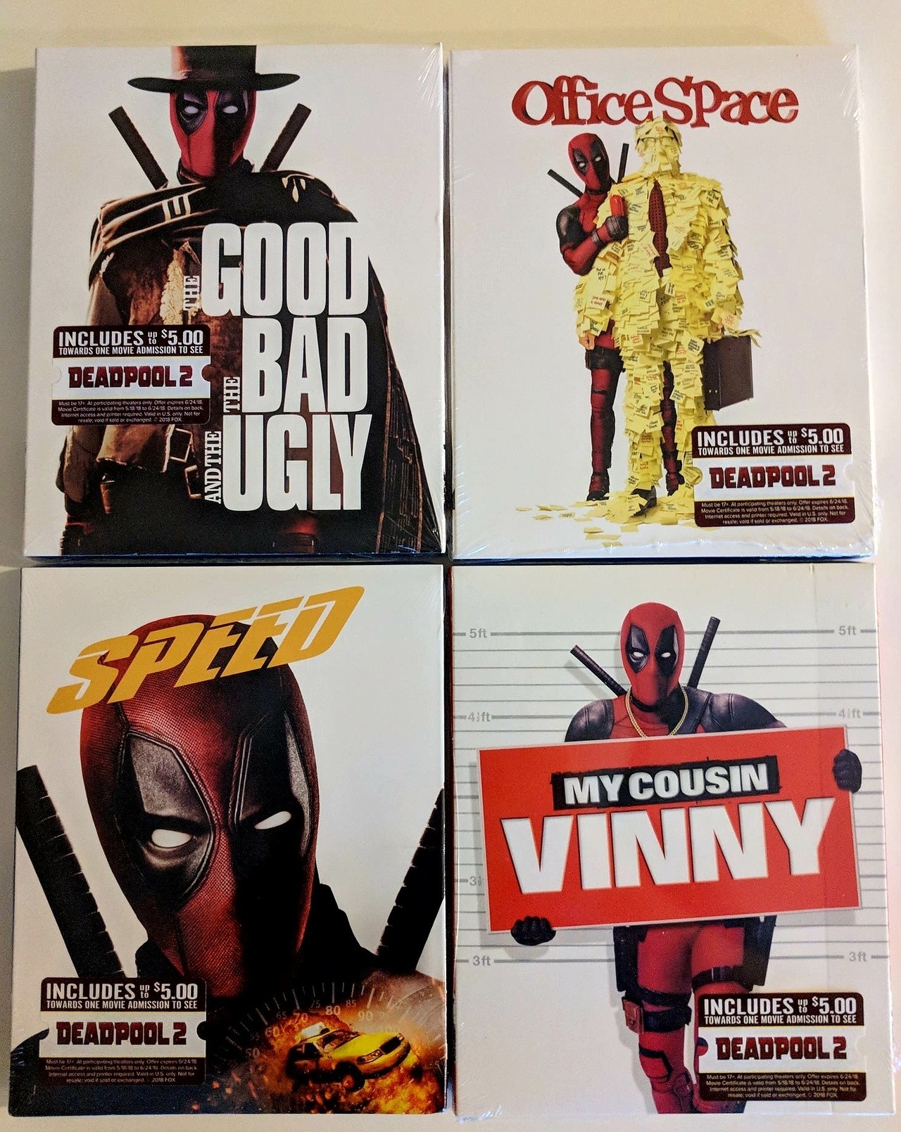 Альтернативные обложки дисков для фильмов студии «Фокс»