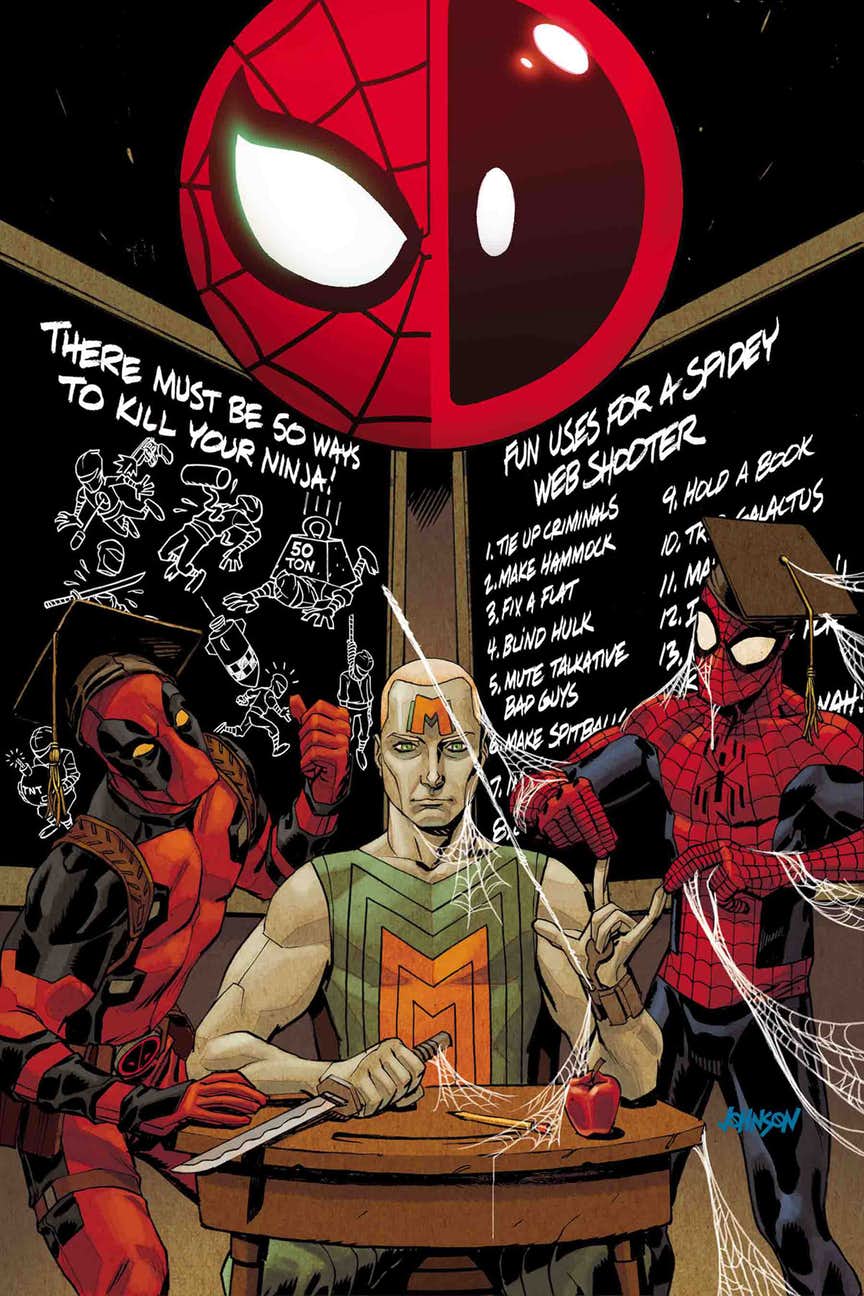 Обложка комикса Spider-Man/Deadpool #37
