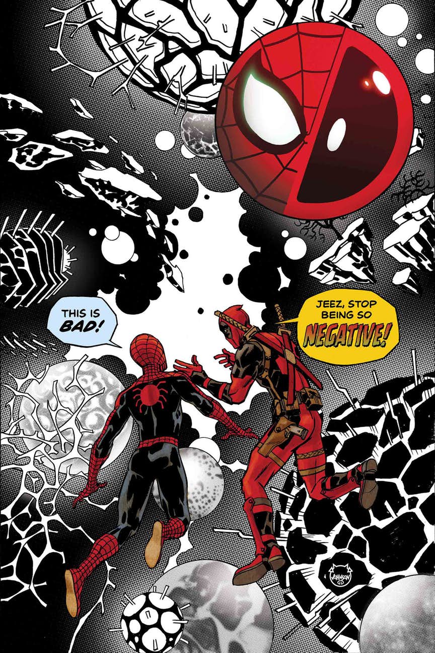 Обложка комикса Spider-Man/Deadpool #43
